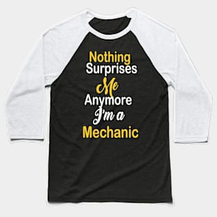 Mechanic Baseball T-Shirt